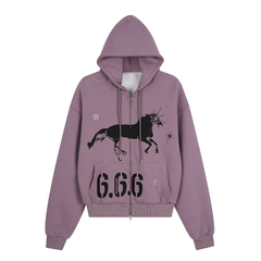 Omirad Graphic Zip Hoodie