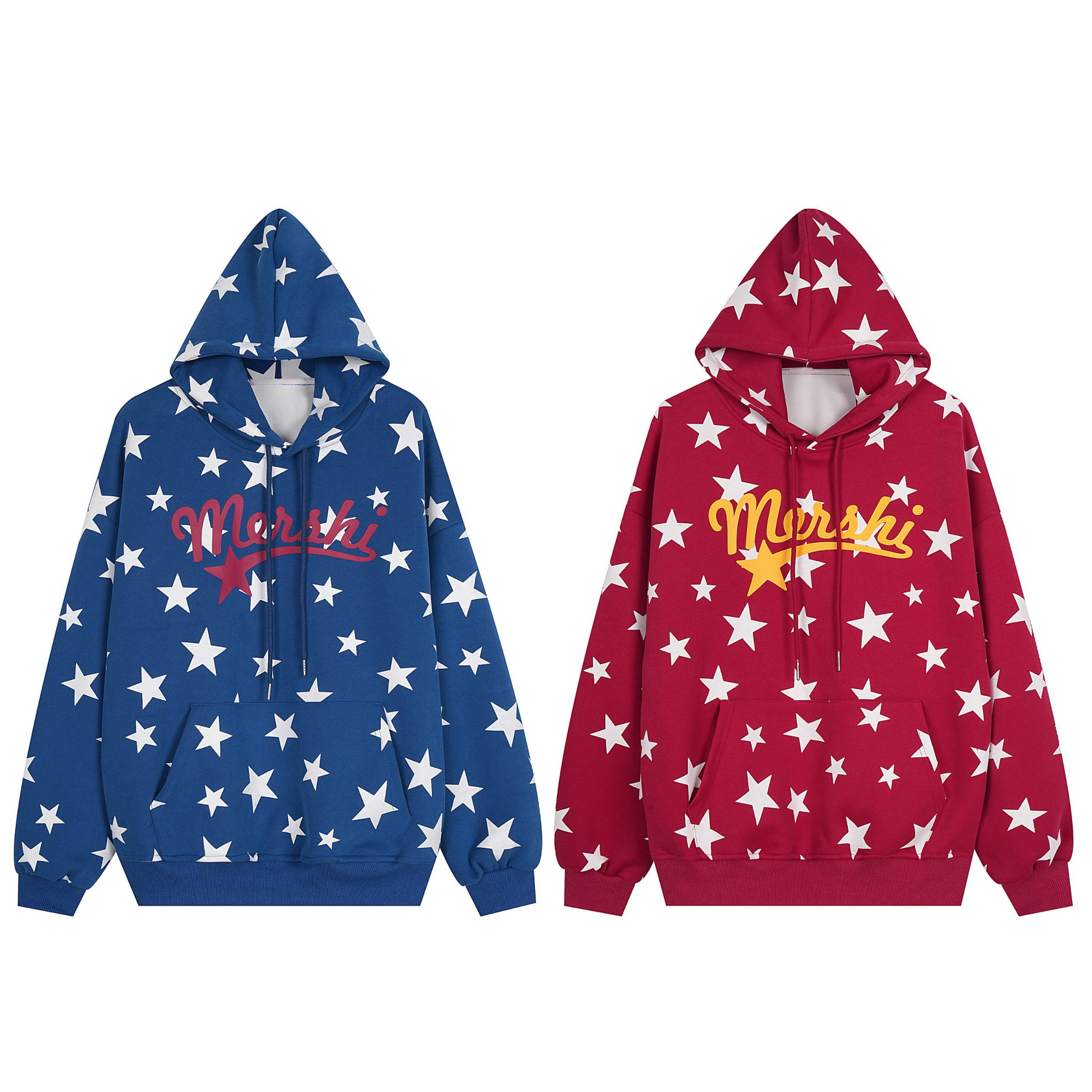 Omirad Star Pattern Hoodie