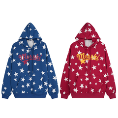 Omirad Star Pattern Hoodie