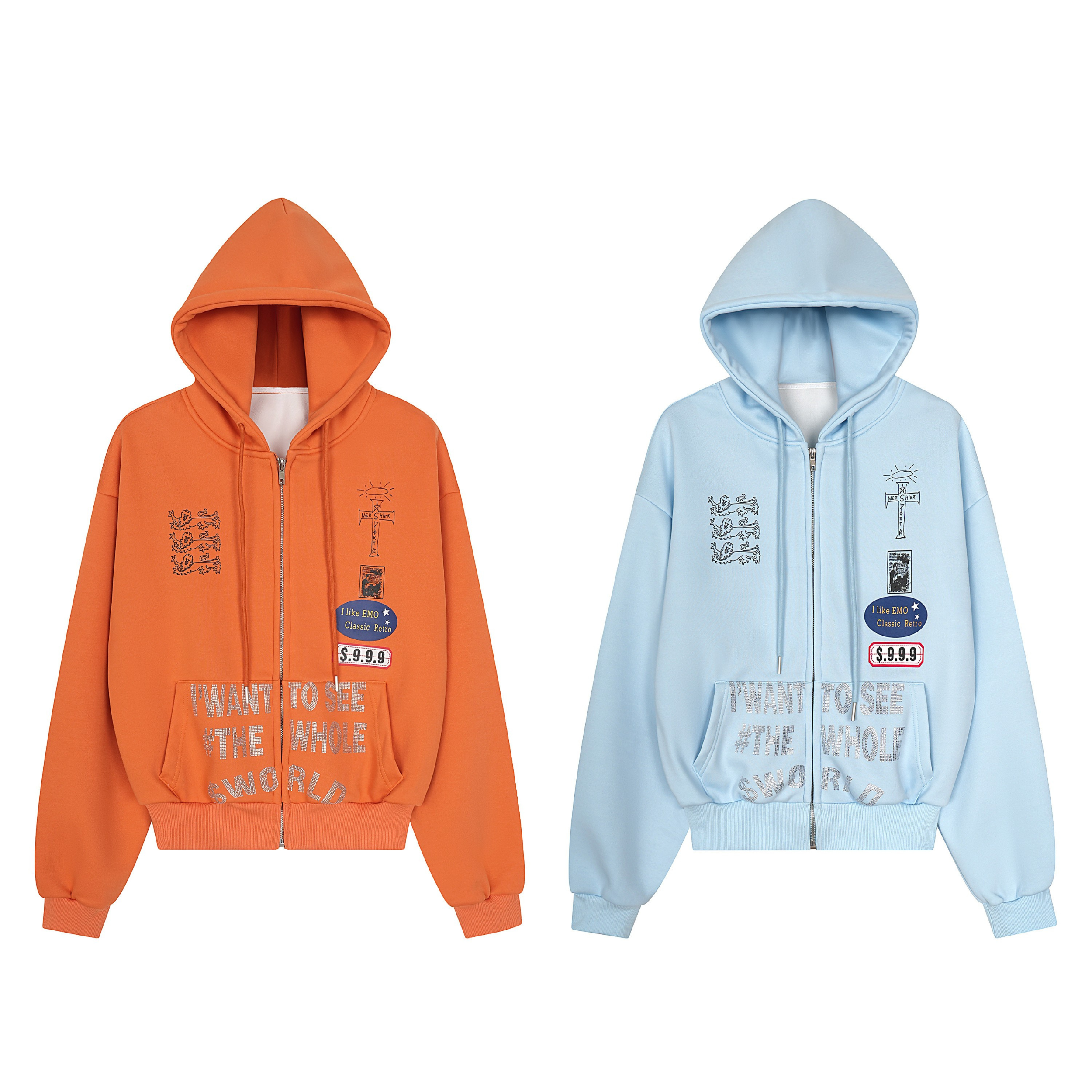 Omirad “See The Whole World” Zip Hoodie