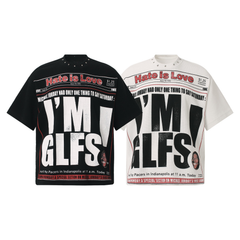 Omirad “Hate Is Love” Graphic T-Shirt