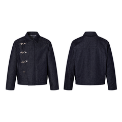 Omirad Buckle Detail Denim Jacket