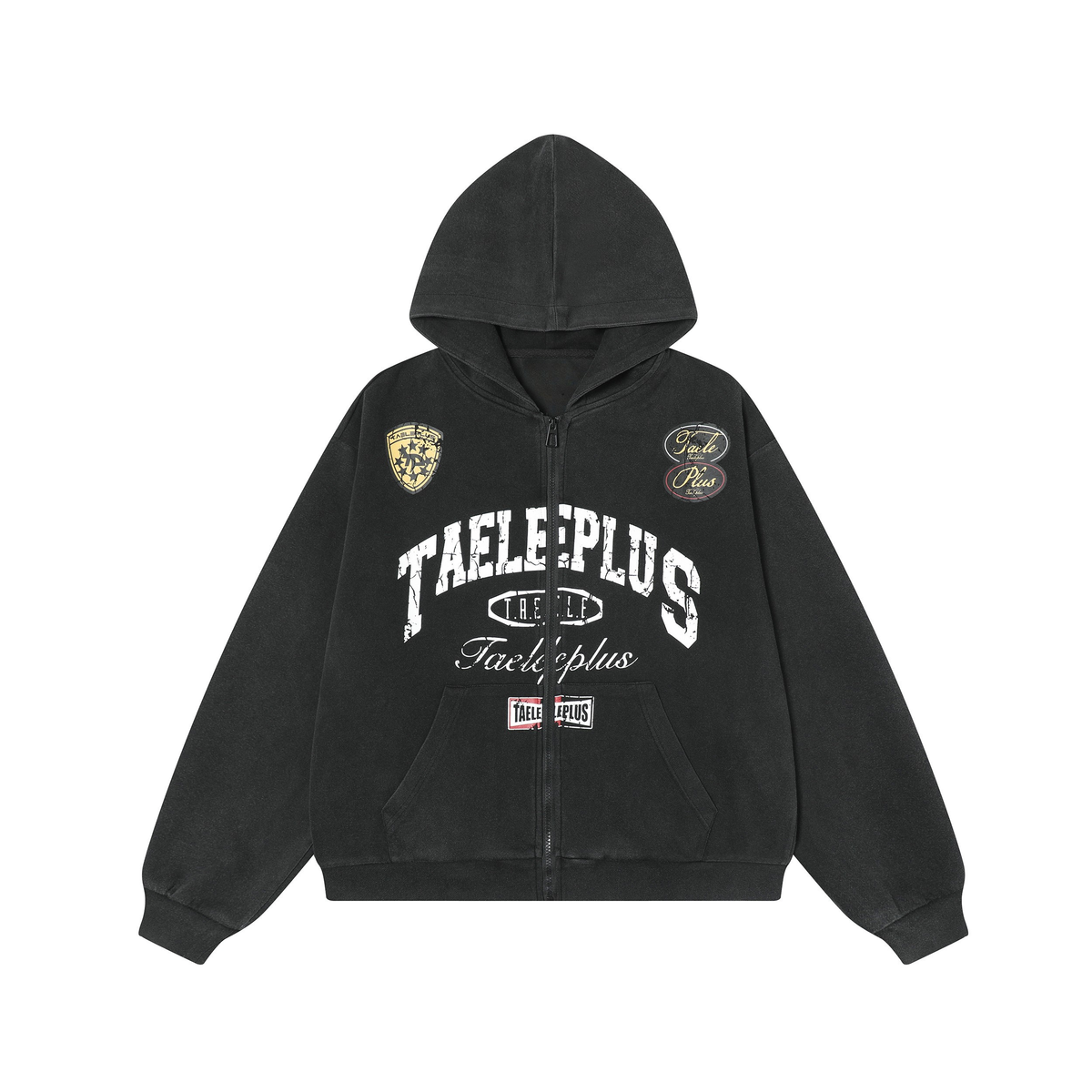 Omirad Vintage Badge Zip Hoodie