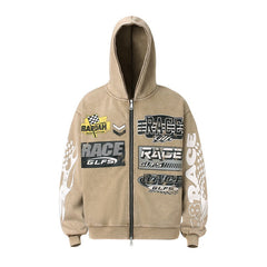 Omirad Racing Graphic Zip Hoodie