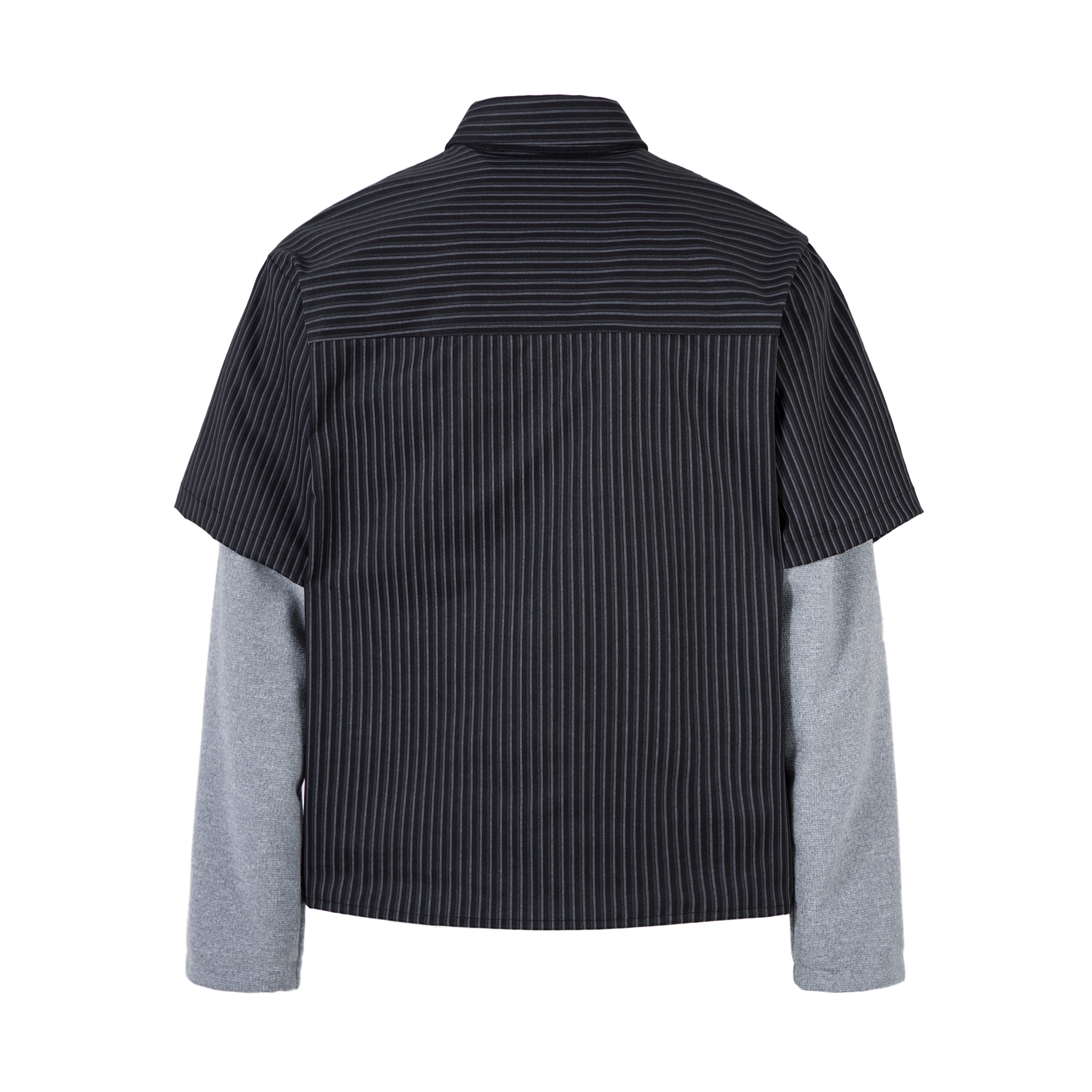 Omirad Layered Pinstripe Shirt