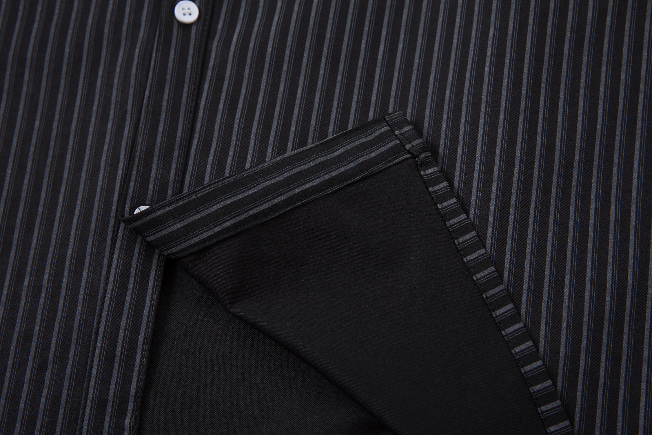 Omirad Layered Pinstripe Shirt