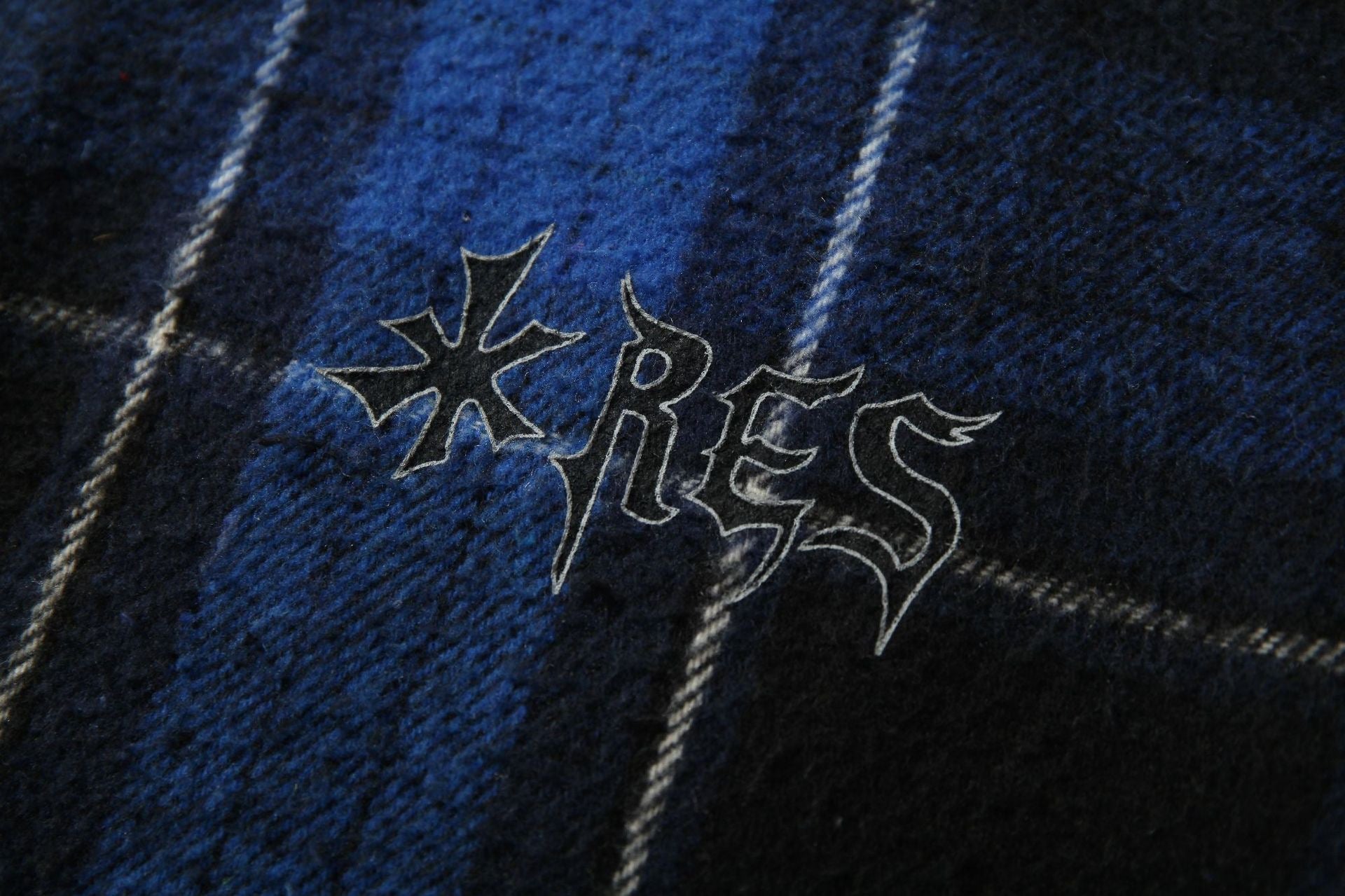 Omirad Plaid Embroidered Hooded Jacket