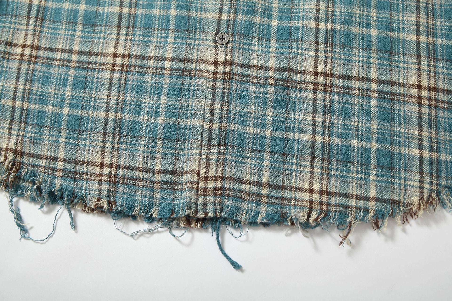 Omirad Gradient Plaid Shirt