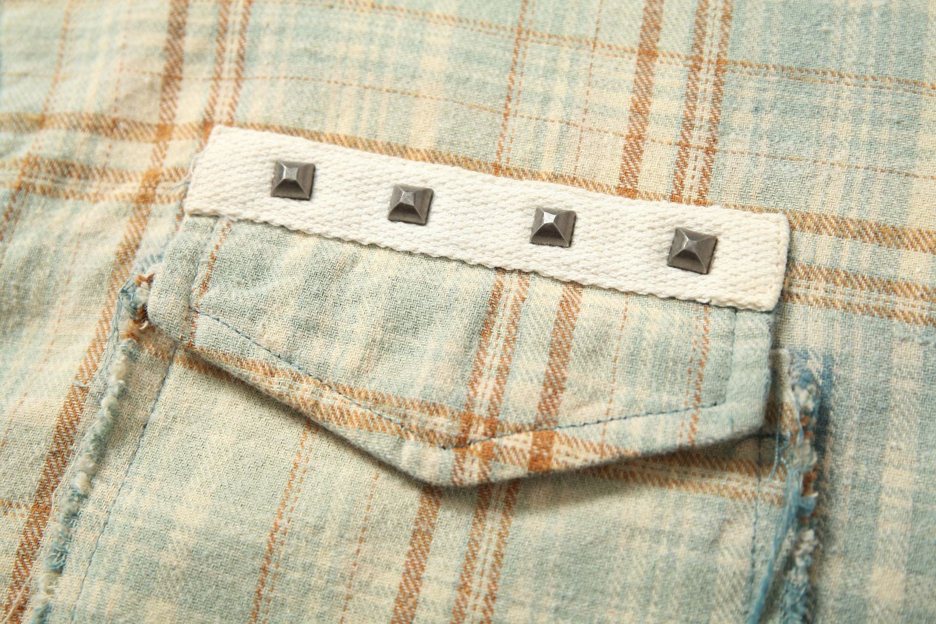 Omirad Gradient Plaid Shirt