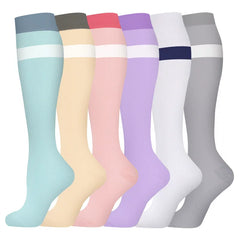 Unisex Compression Sports Socks Moisture Wicking Multi Pack
