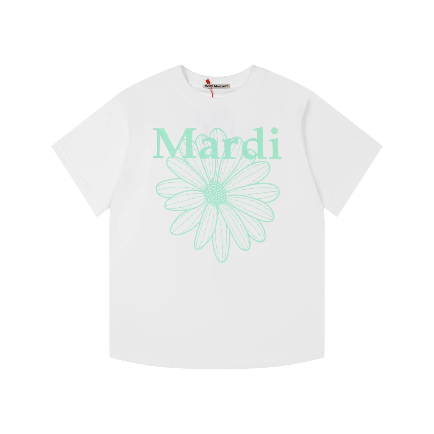 Mardi Daisy Print Summer Casual Cotton Tee Unisex