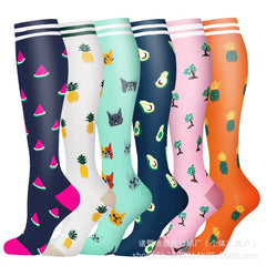 Unisex Compression Sports Socks Moisture Wicking Multi Pack