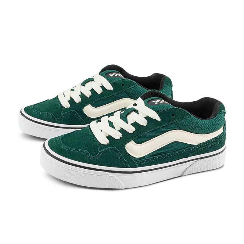 Vans Caldrone Green Retro Chunky Women Skate Sneakers