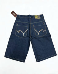 Vintage American Skate Embroidered Denim Shorts