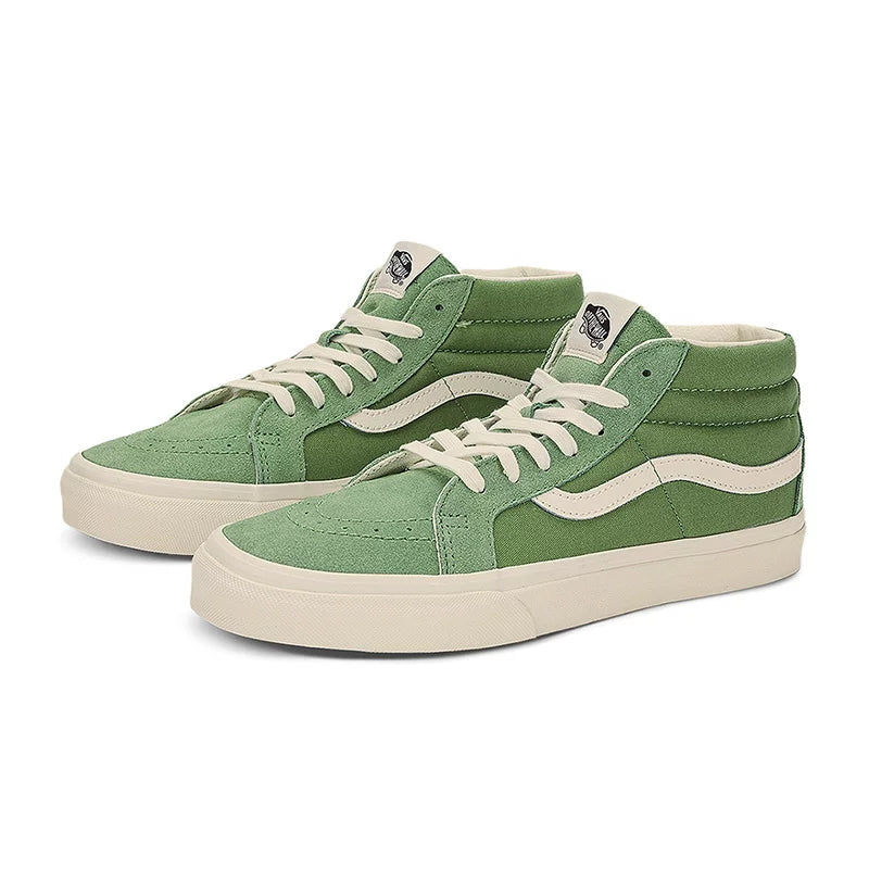 Vans SK8 Mid Reissue Green Unisex Retro Sneakers
