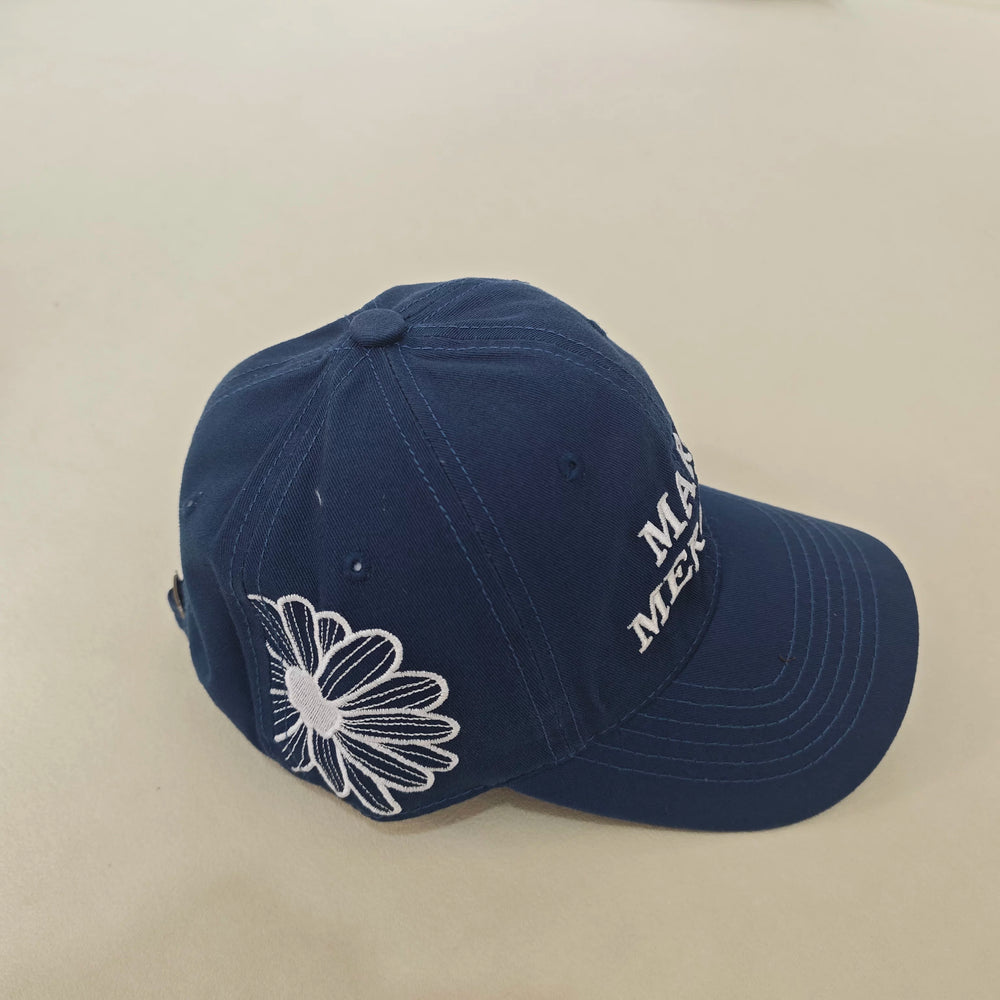 Mardi Letter Print Summer Casual Adjustable Cotton Cap