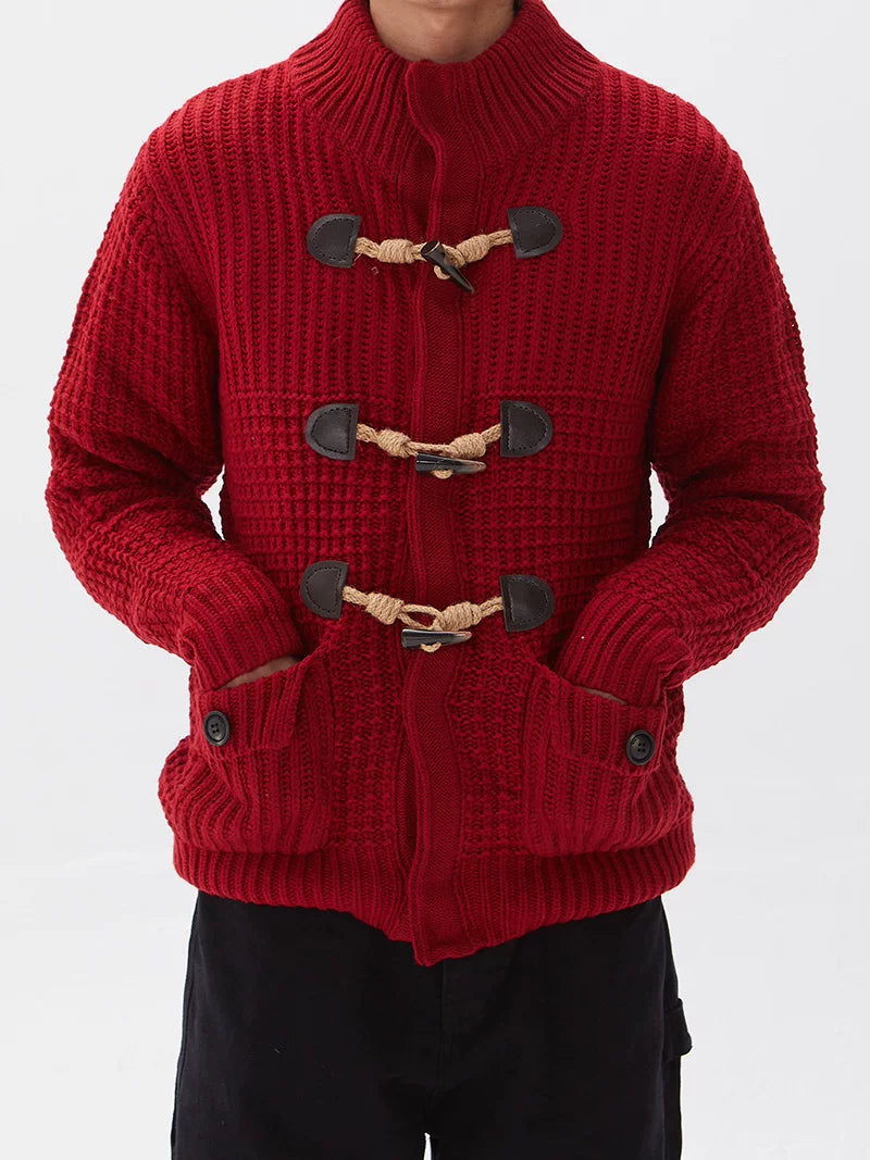 Vintage American Streetwear Heavyweight Christmas Knit Cardigan
