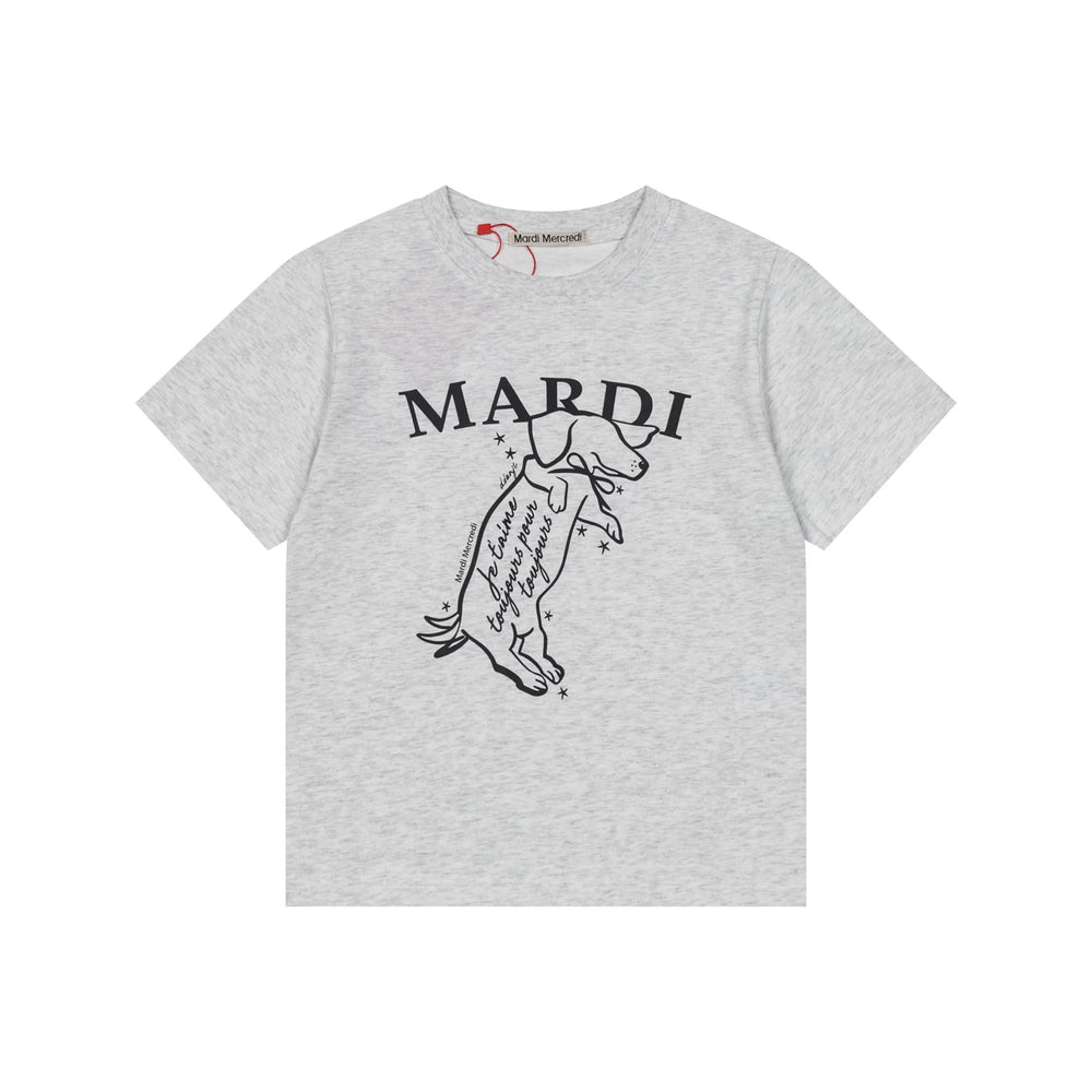 Mardi Dachshund Graphic Summer Casual Cotton Tee Unisex