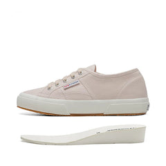 Superga 2750 Women Platform Wedge Canvas White Sneakers