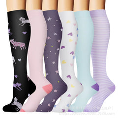 Unisex Compression Sports Socks Moisture Wicking Multi Pack
