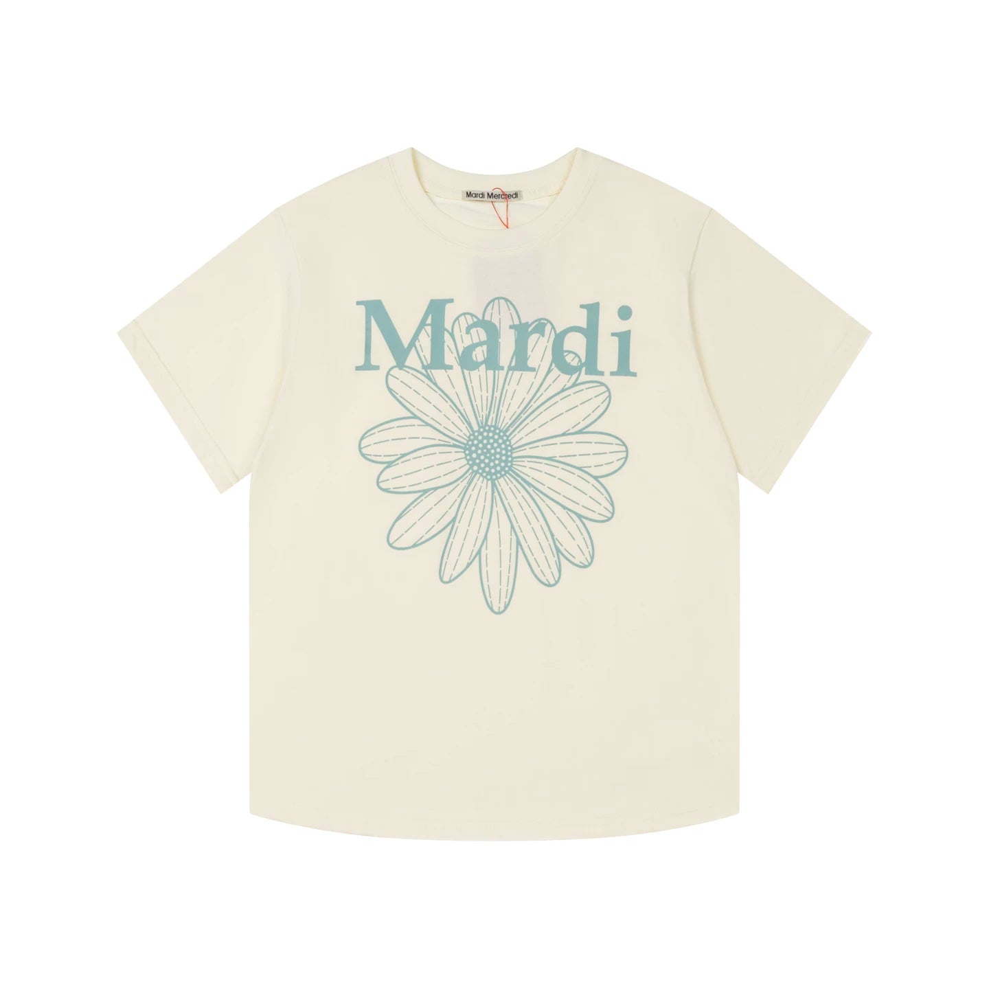 Mardi Daisy Print Summer Casual Cotton Tee Unisex