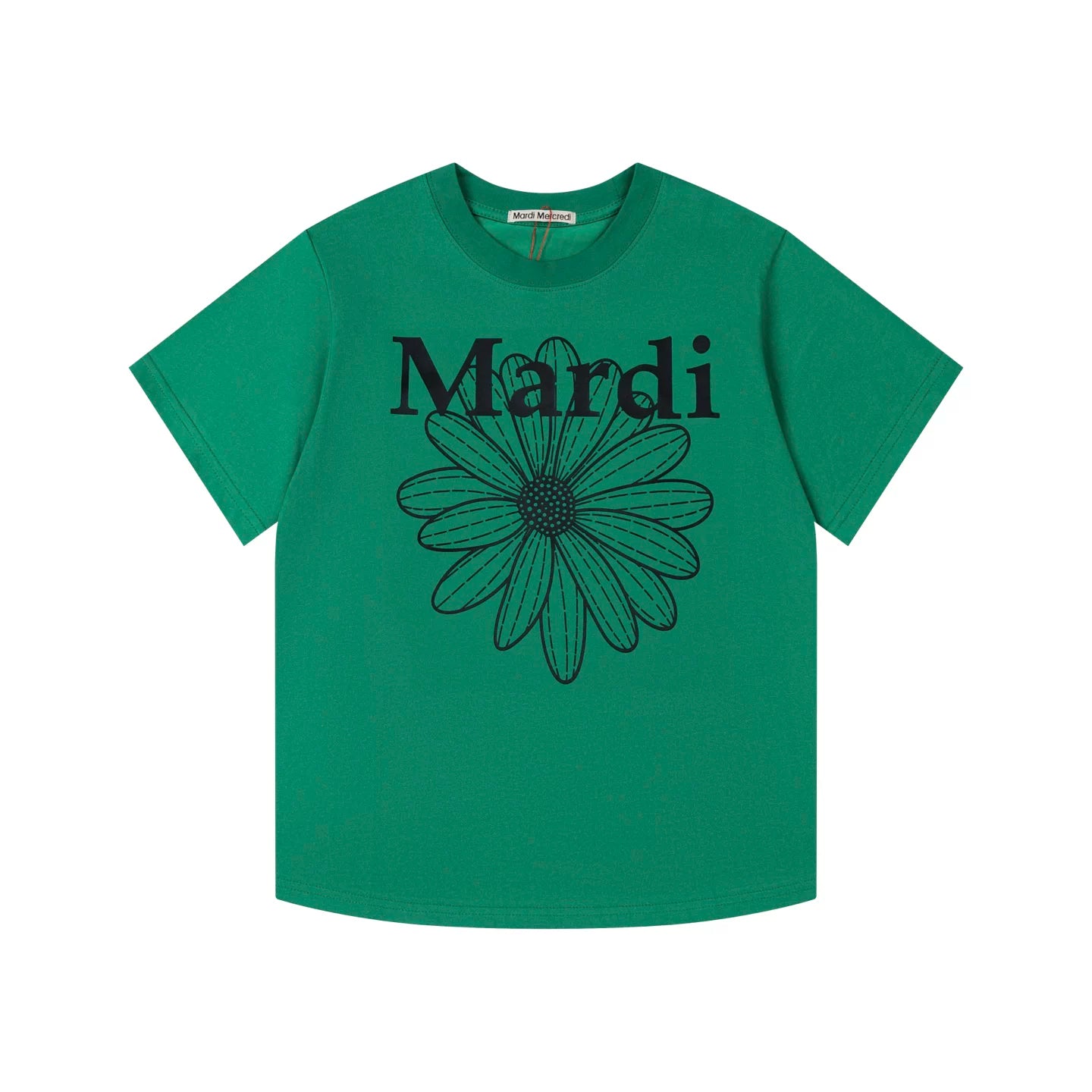 Mardi Daisy Print Summer Casual Cotton Tee Unisex