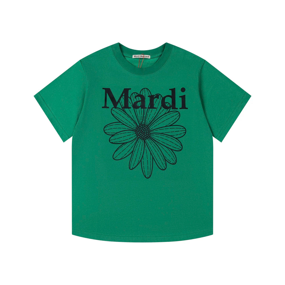 Mardi Daisy Print Summer Casual Cotton Tee Unisex