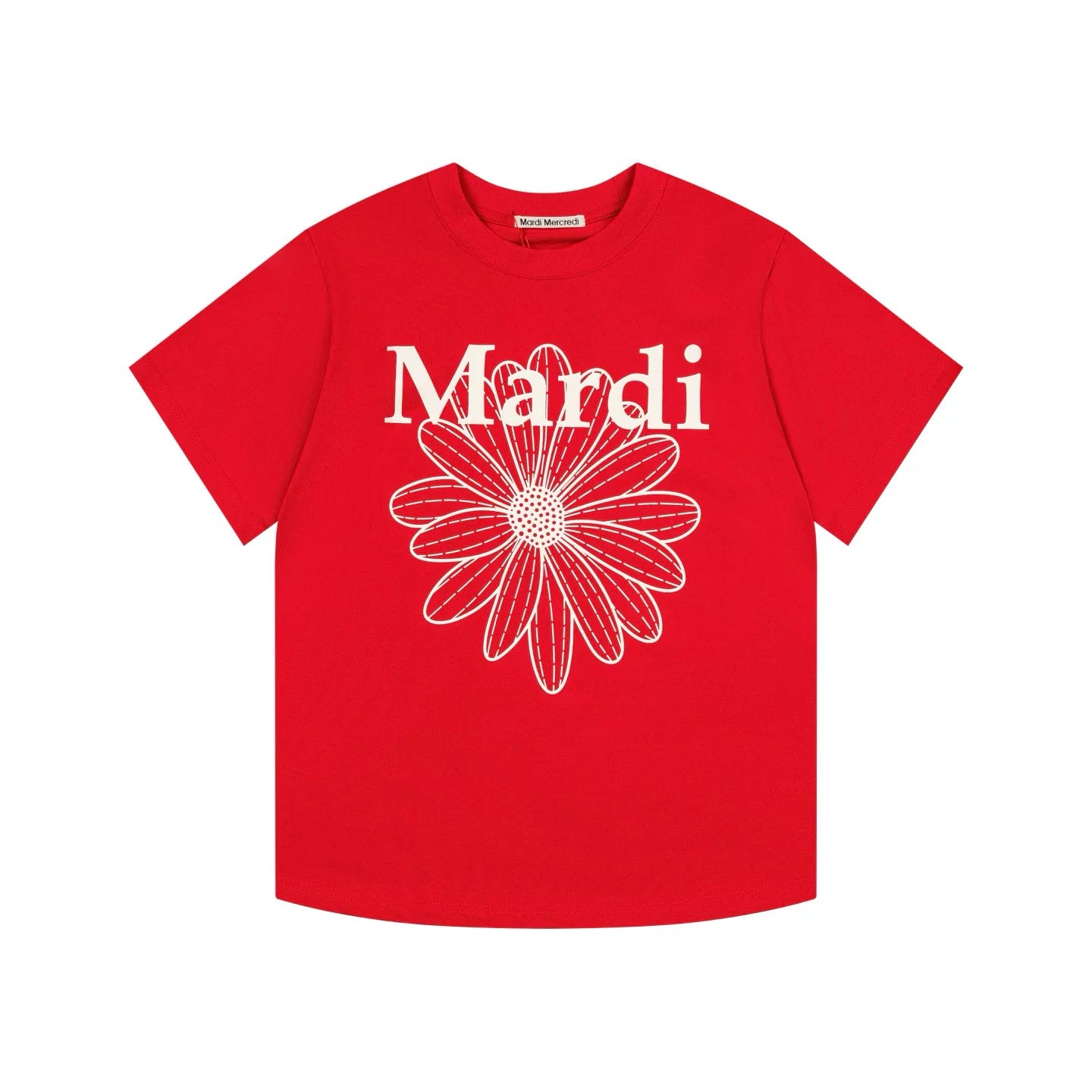 Mardi Daisy Print Summer Casual Cotton Tee Unisex