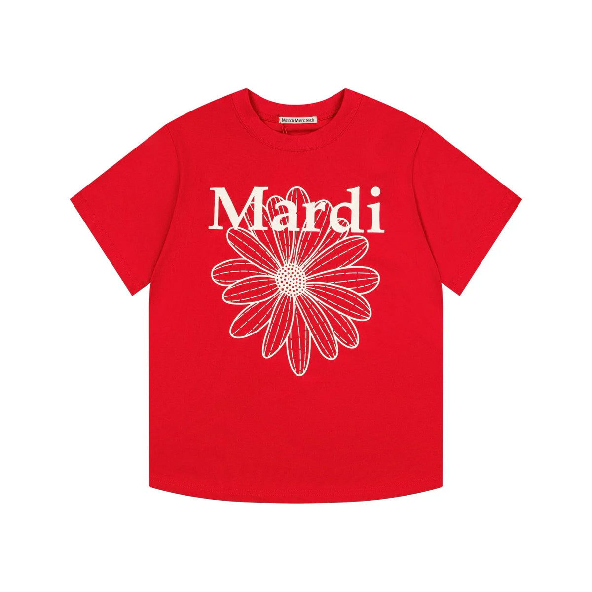 Mardi Daisy Print Summer Casual Cotton Tee Unisex