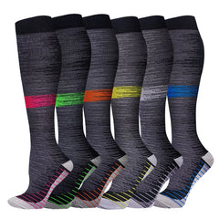 Unisex Compression Sports Socks Moisture Wicking Multi Pack