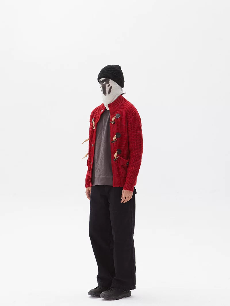 Vintage American Streetwear Heavyweight Christmas Knit Cardigan