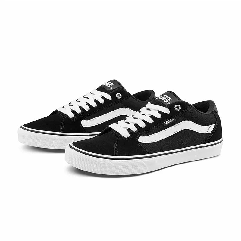 Vans Faulkner Black White Retro Casual Men Sneakers