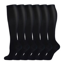 Unisex Compression Sports Socks Moisture Wicking Multi Pack