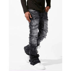 Men's New Trendy Straight Leg Stretch Denim Pants