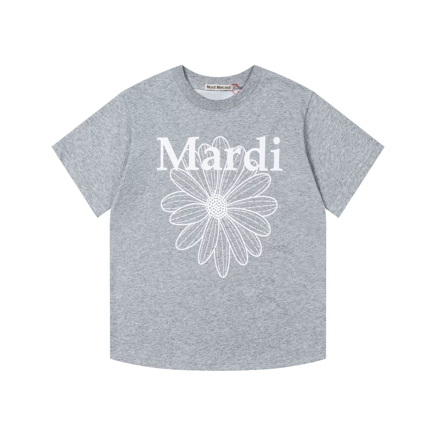 Mardi Daisy Print Summer Casual Cotton Tee Unisex