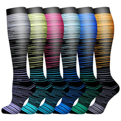 Unisex Compression Sports Socks Moisture Wicking Multi Pack