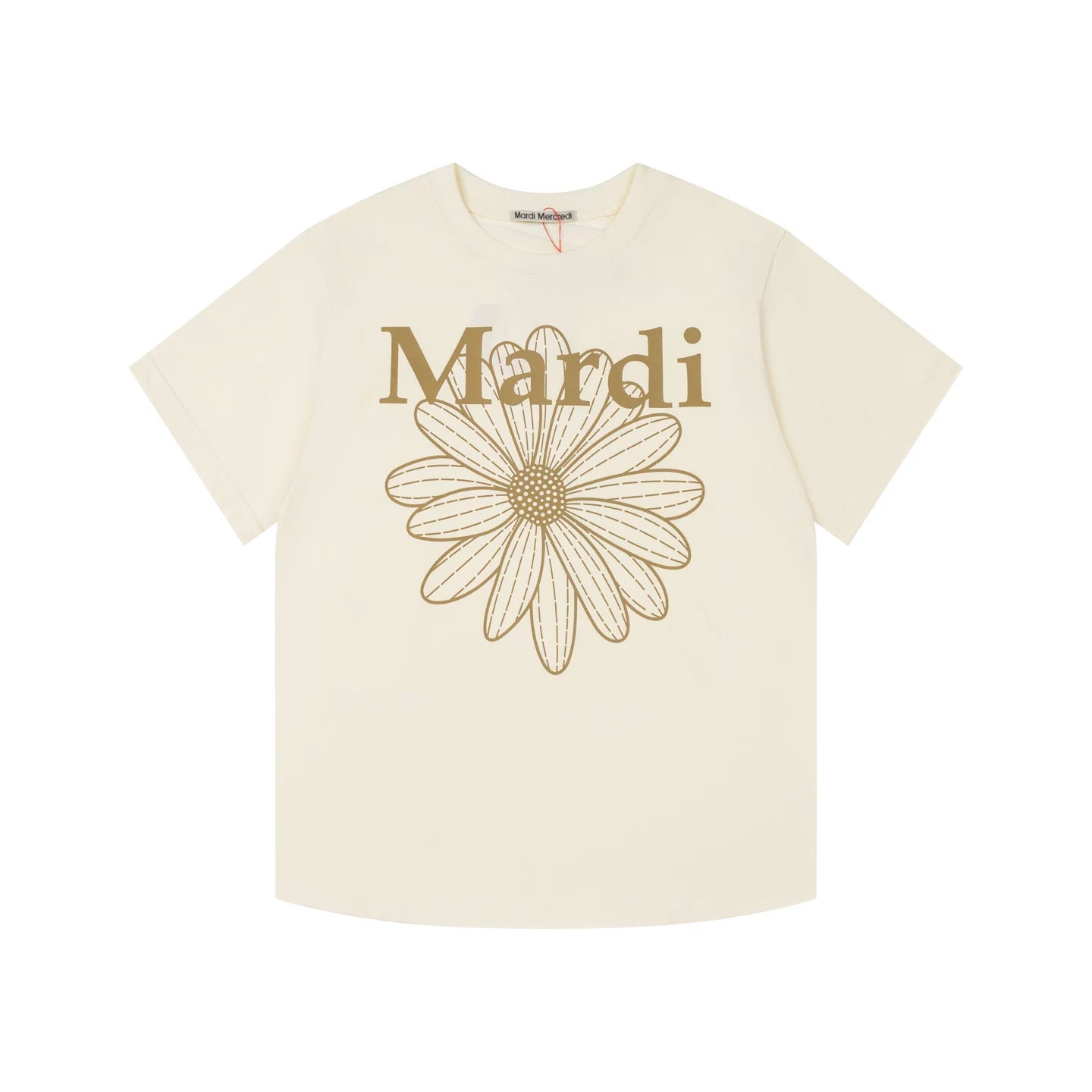 Mardi Daisy Print Summer Casual Cotton Tee Unisex