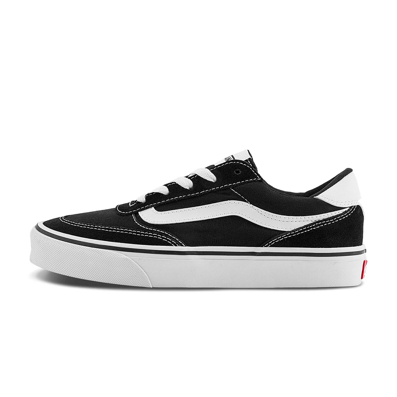 Vans Brooklyn LS Black Classic Unisex Skate Sneakers