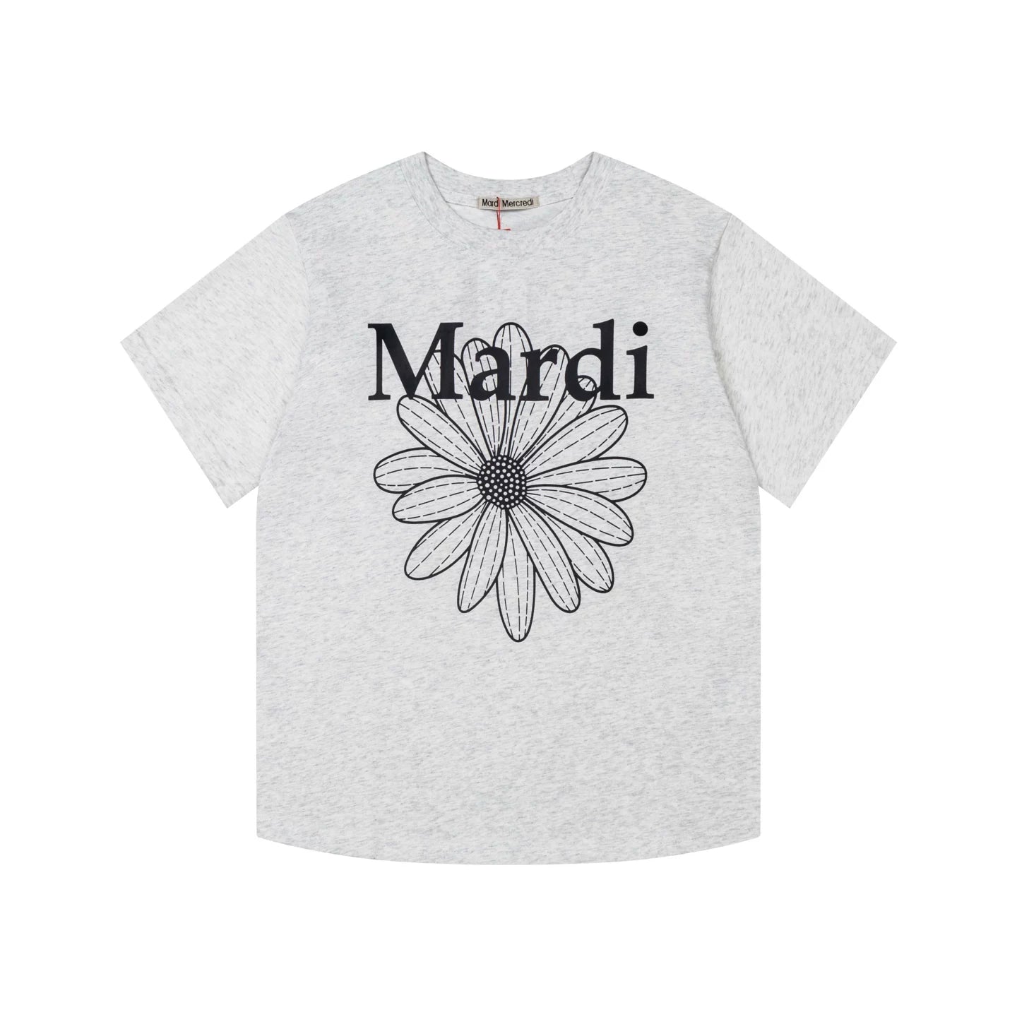 Mardi Daisy Print Summer Casual Cotton Tee Unisex