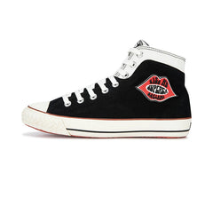 Superga 2946 High Top Distressed Canvas Sneakers