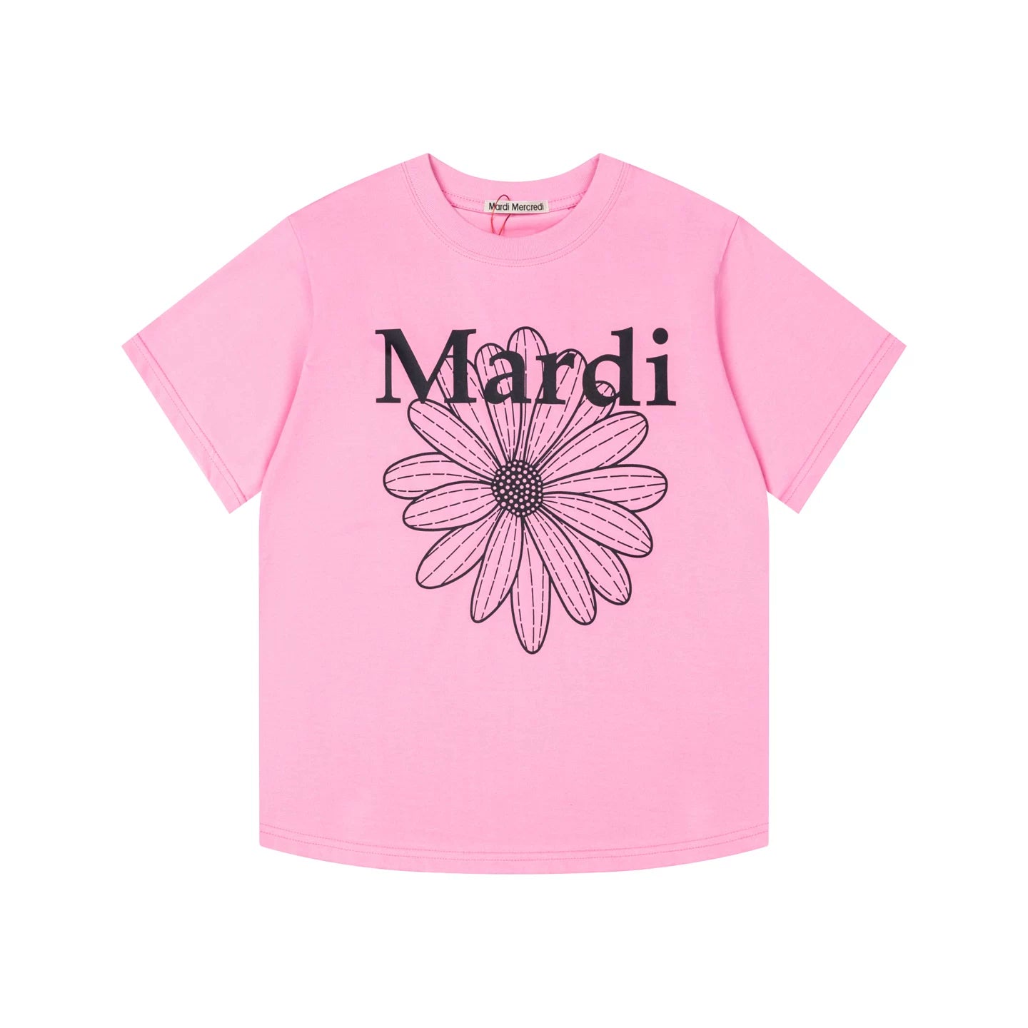Mardi Daisy Print Summer Casual Cotton Tee Unisex