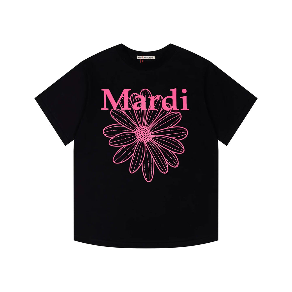Mardi Daisy Print Summer Casual Cotton Tee Unisex