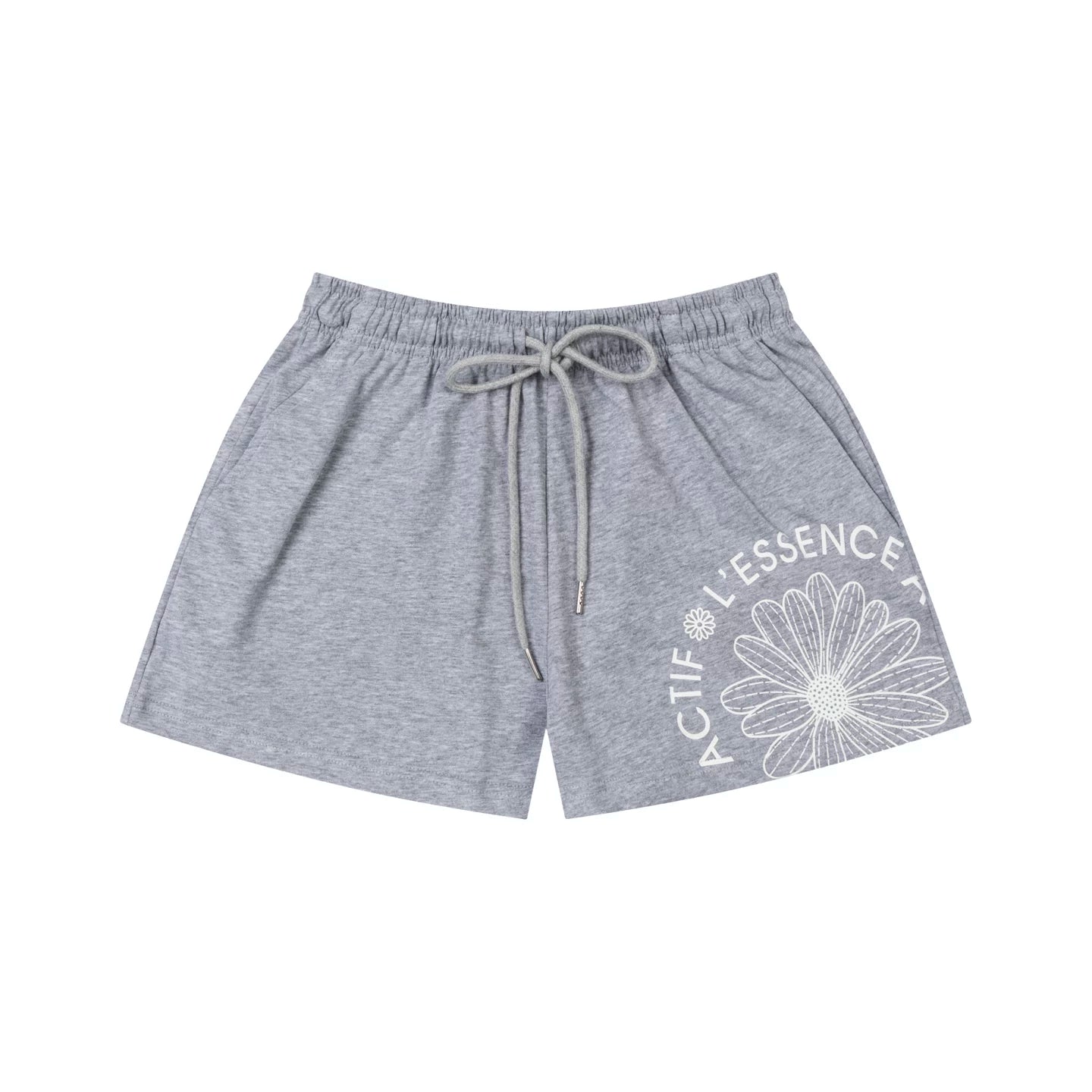 Mardi Daisy Print Summer Cotton Casual Lounge Shorts