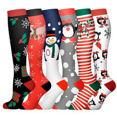 Unisex Compression Sports Socks Moisture Wicking Multi Pack