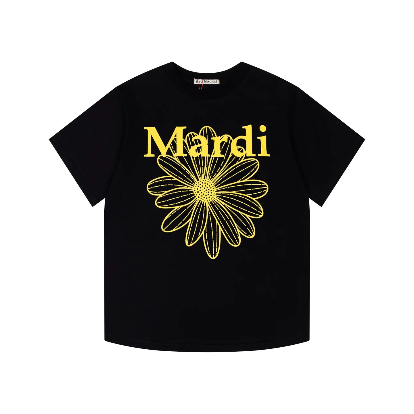Mardi Daisy Print Summer Casual Cotton Tee Unisex