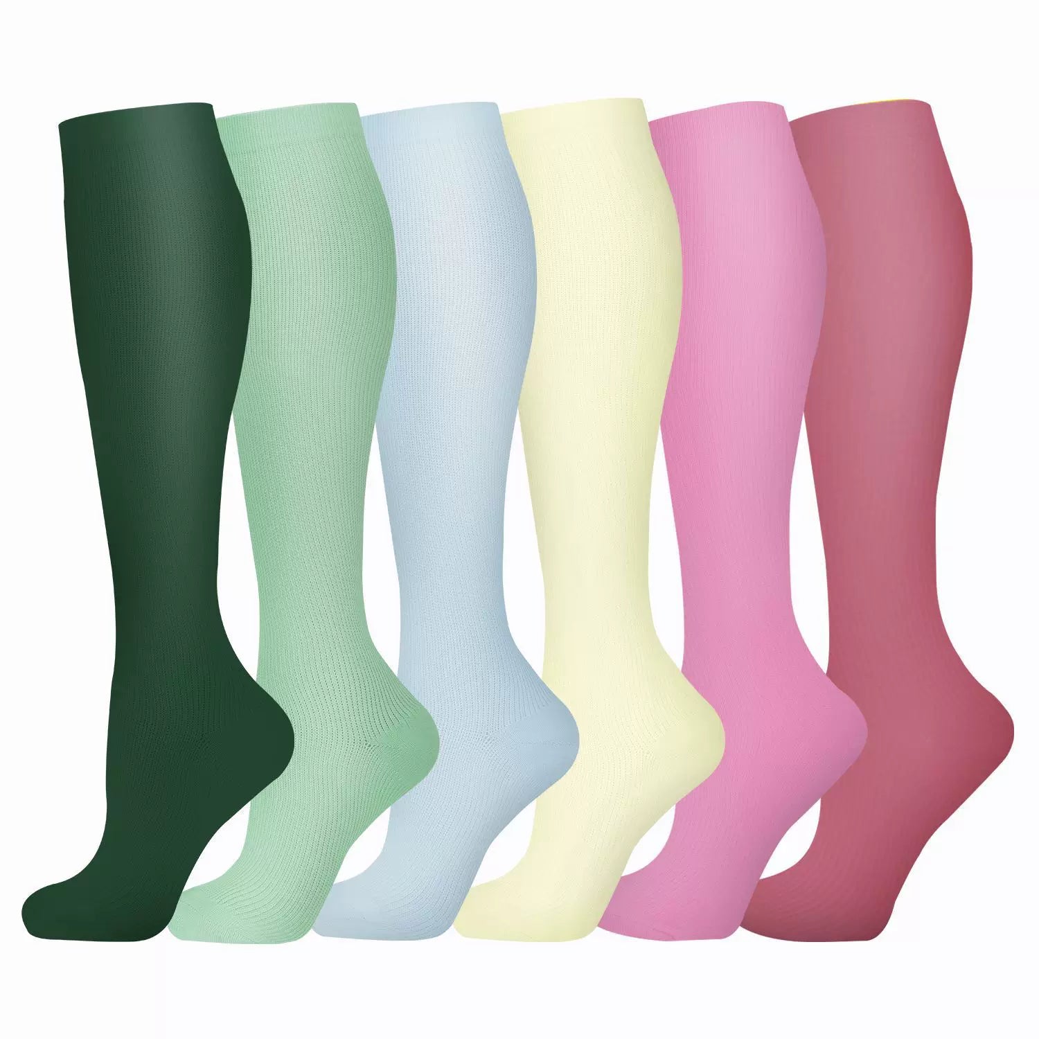 Unisex Compression Sports Socks Moisture Wicking Multi Pack