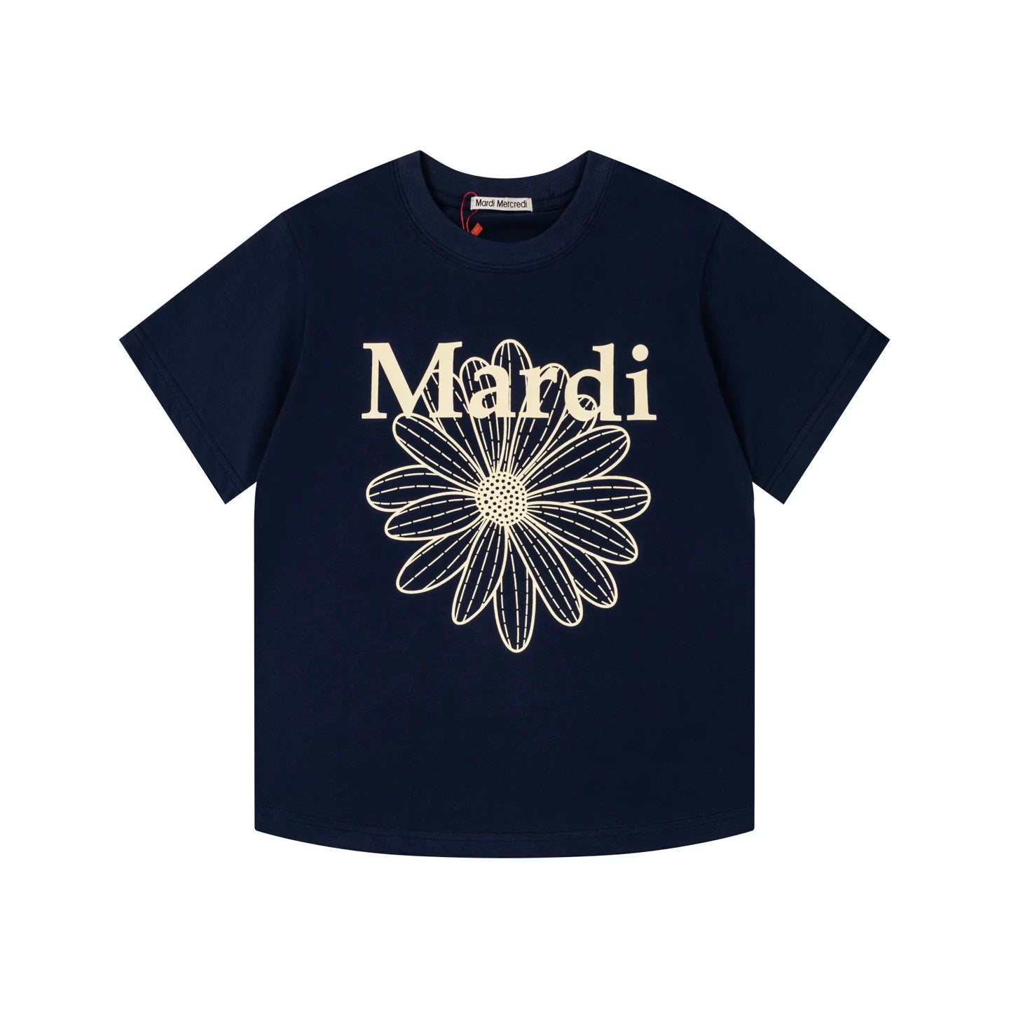 Mardi Daisy Print Summer Casual Cotton Tee Unisex