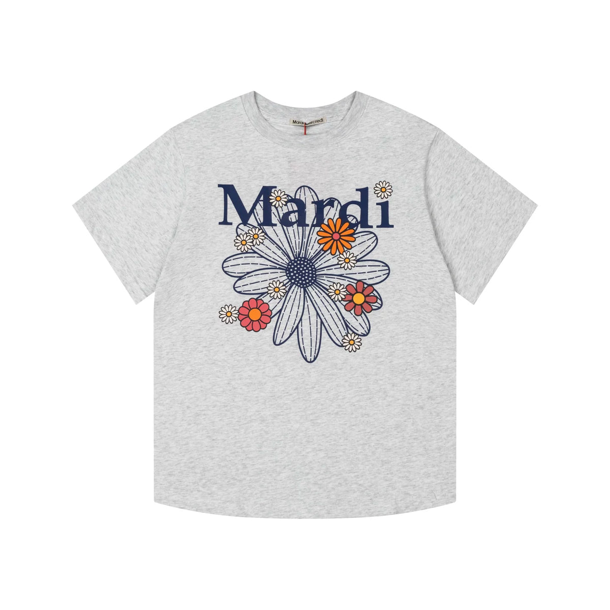 Mardi Daisy Print Summer Casual Cotton Tee Unisex