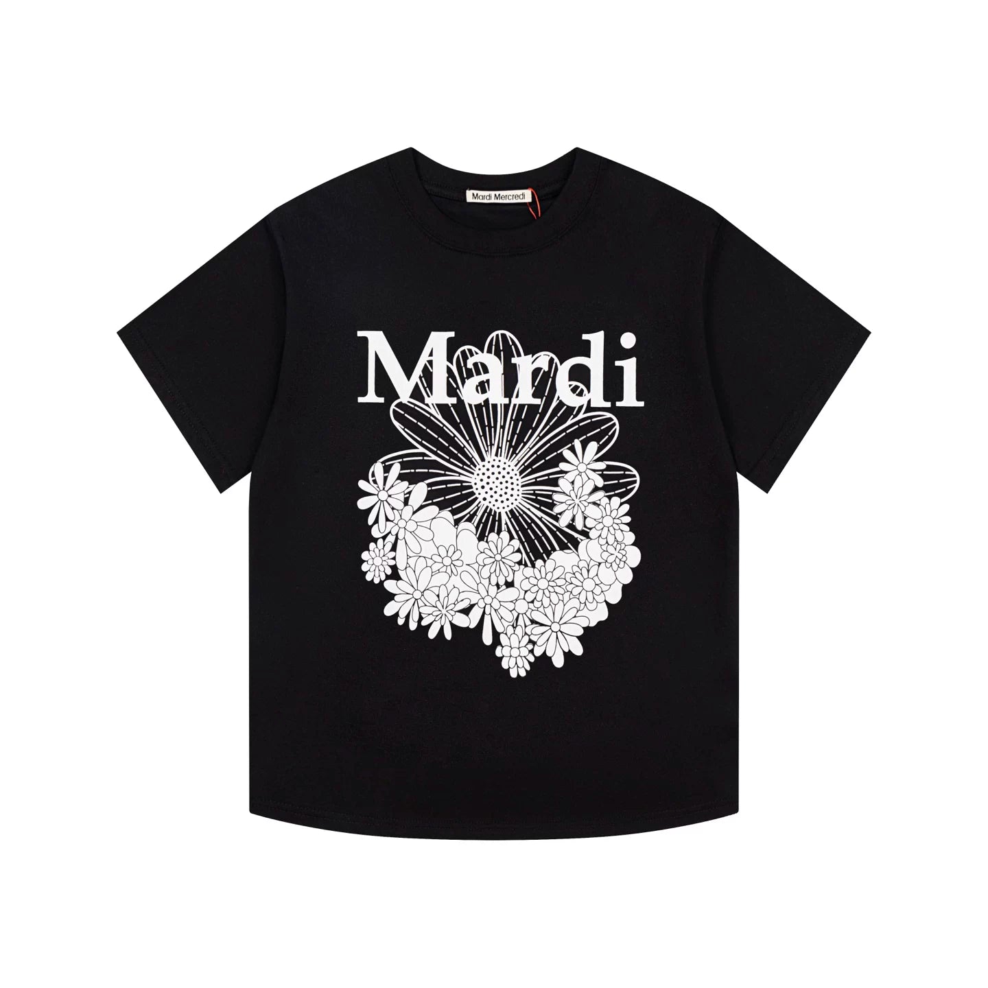 Mardi Daisy Print Summer Casual Cotton Tee Unisex