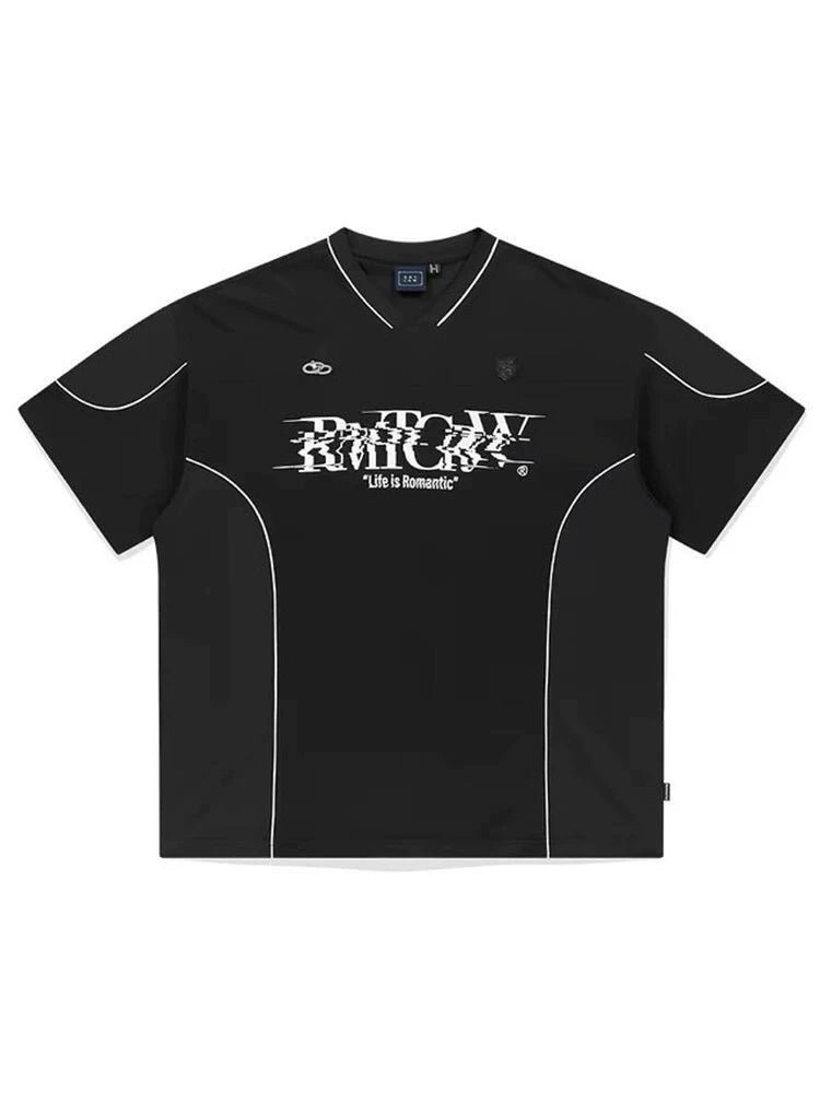 Vintage American Soccer Jersey Print Unisex T-Shirt